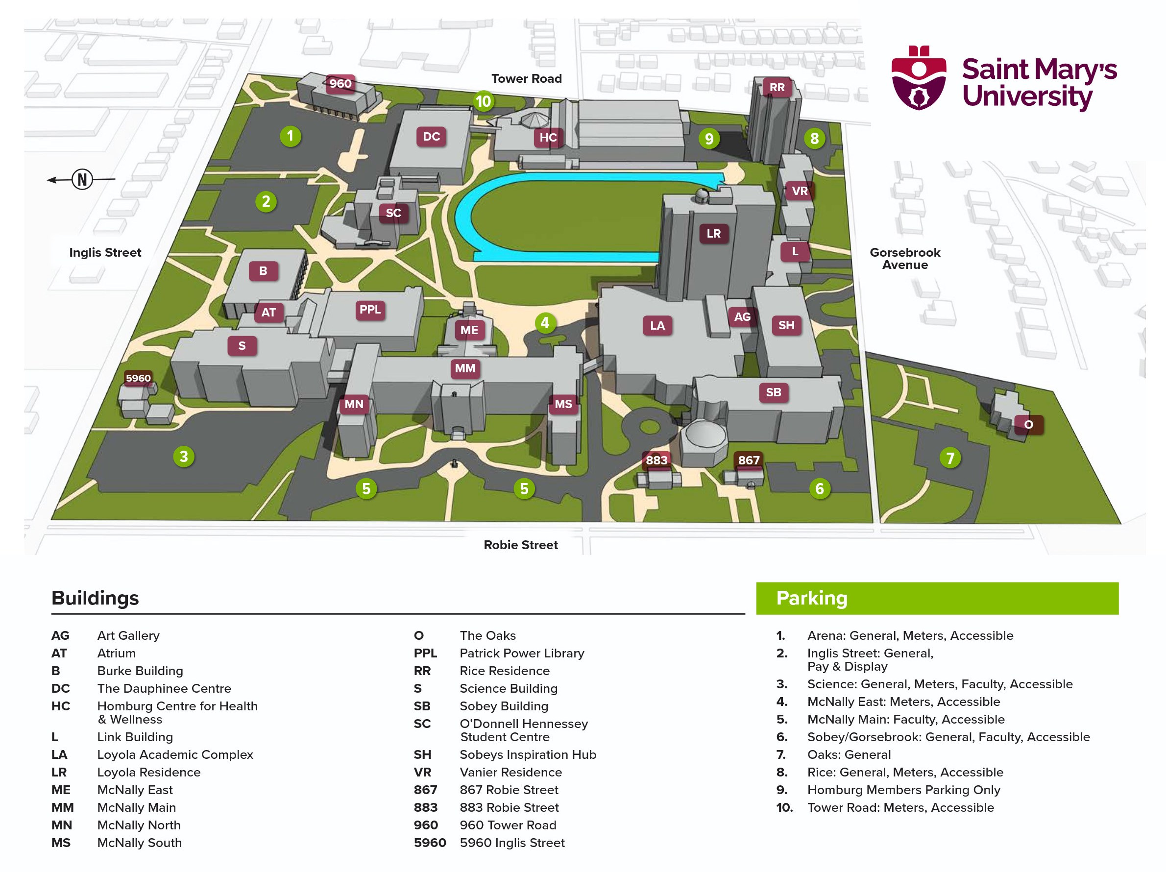 A 3D Map of SMU Campus in 2025